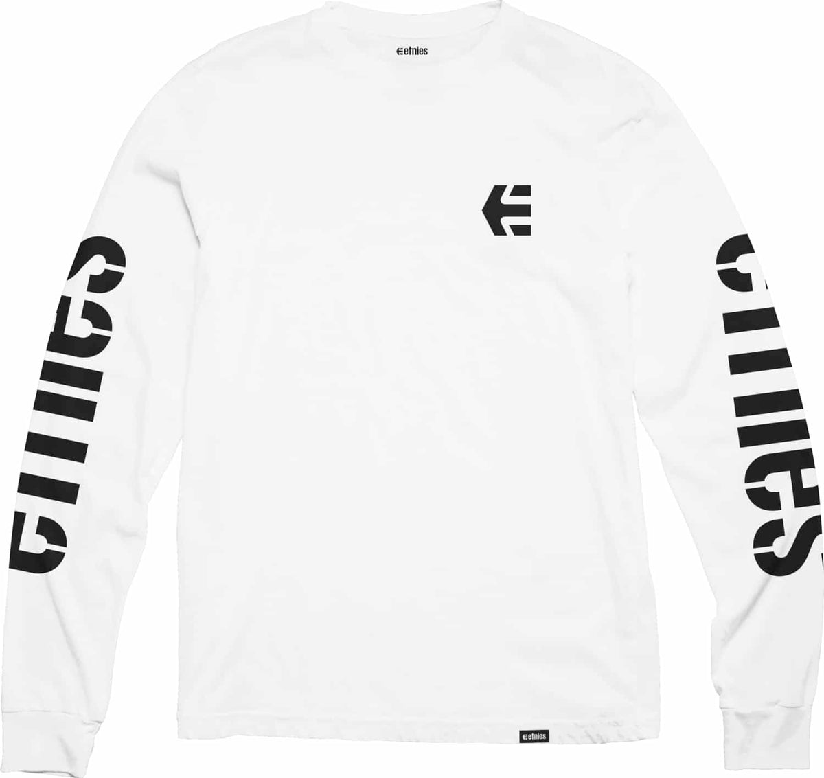 Etnies ICON LS TEE, WHITE/BLACK