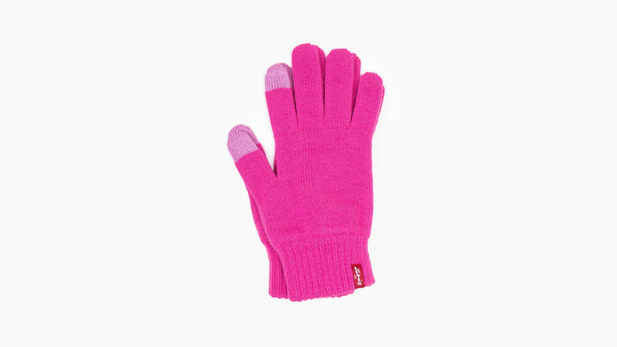 ikdienas cimdi ben touch screen gloves dark pink le 224687 85