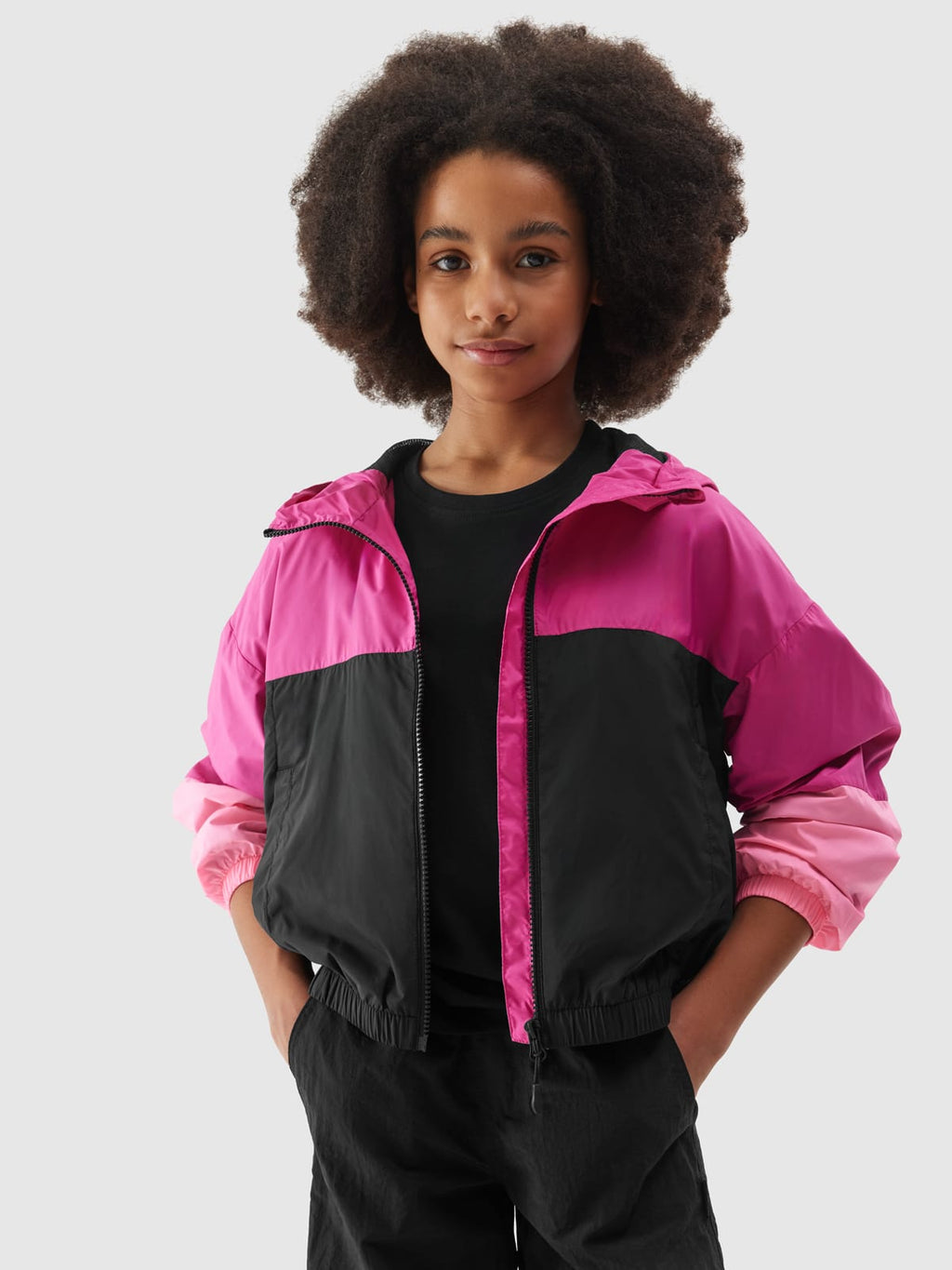 4F JACKET DARK PINK