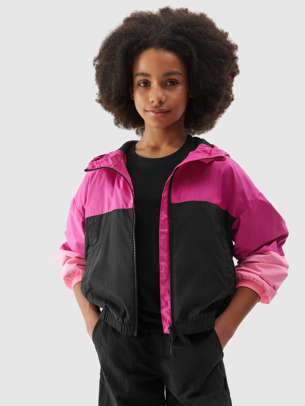 4F JACKET DARK PINK