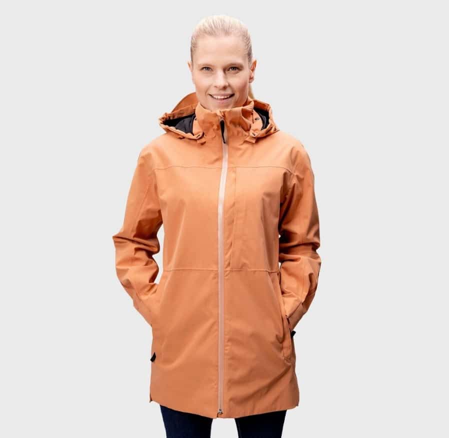 Halti Kallas W Dx Parka jacket, Pheasant Brown