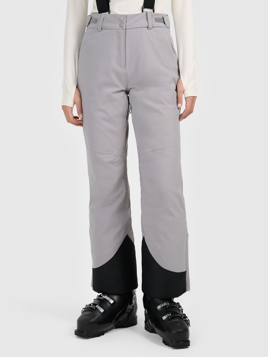 kalna slēpošanas bikses trousers fnk cold light grey 4f waw25tftrf0941 27s