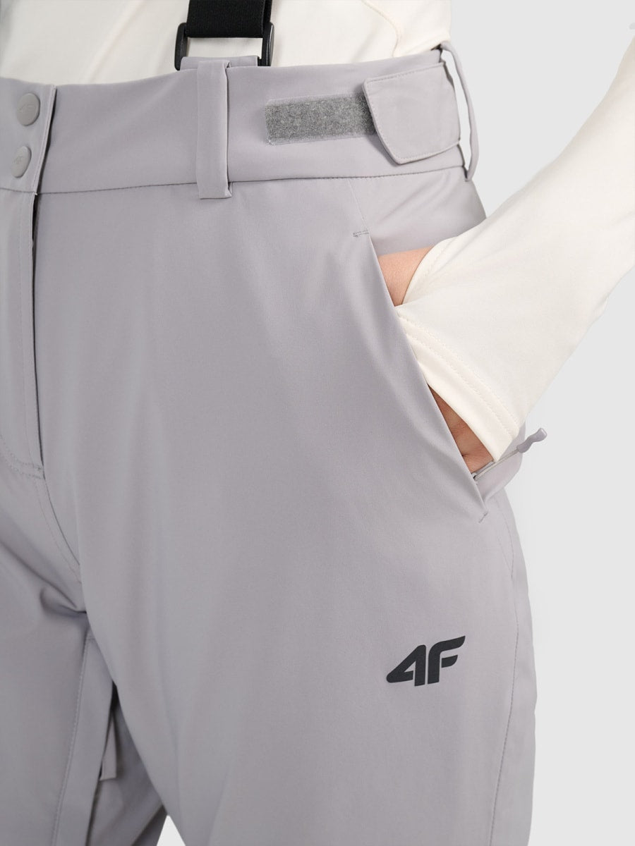kalna slēpošanas bikses trousers fnk cold light grey 4f waw25tftrf0941 27s 1