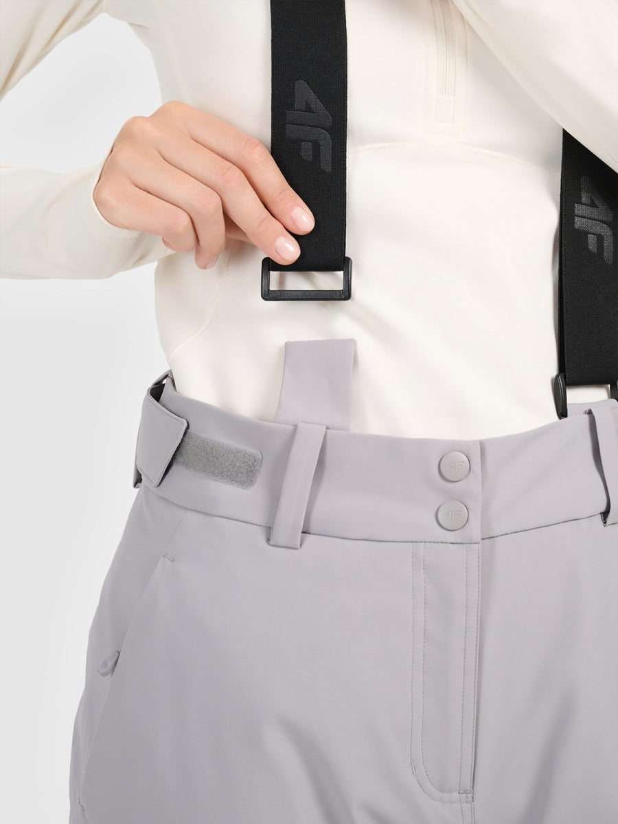 kalna slēpošanas bikses trousers fnk cold light grey 4f waw25tftrf0941 27s 2