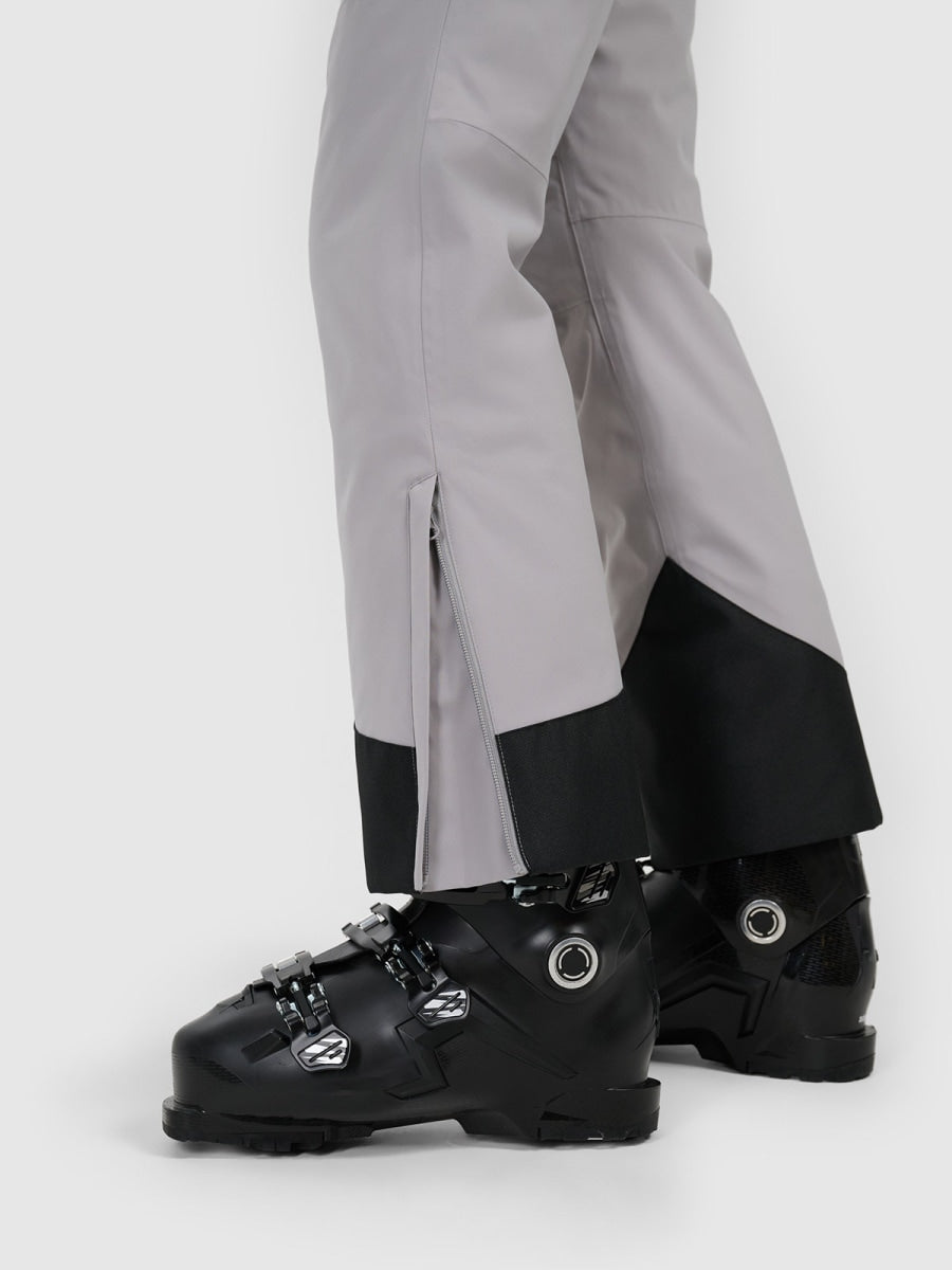 kalna slēpošanas bikses trousers fnk cold light grey 4f waw25tftrf0941 27s 4