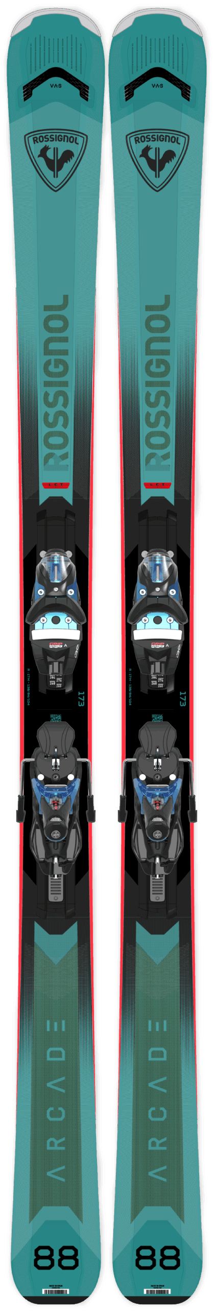 kalnu slēpes rossignol arcade 88 k spx12 dft