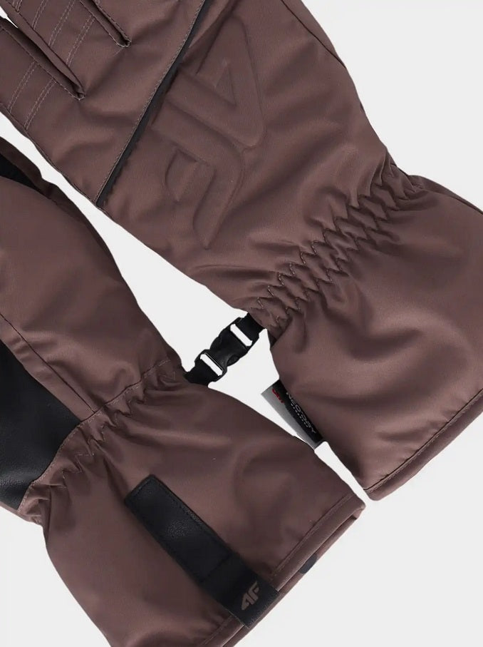 4F GLOVES FNK, DARK BROWN/166