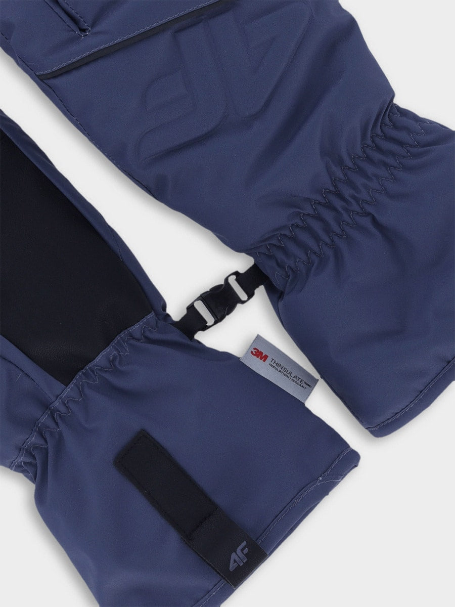 kalnu slēpošanas cimdi gloves fnk denim 4f waw25afglm166 32s