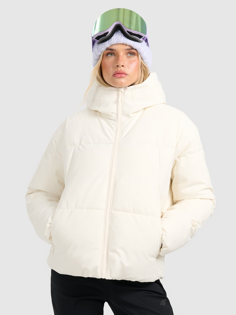 kalnu slēpošanas jaka technical jacket creme 4f waw25ttjaf0808 12s