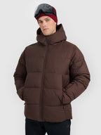 kalnu slēpošanas jaka technical jacket dark brown 4f waw25ttjam0788 80s