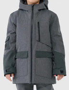 kalnu slēpošanas jaka technical jacket deep black 4f jwaw25ttjau0831 20s
