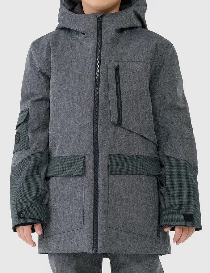 kalnu slēpošanas jaka technical jacket deep black 4f jwaw25ttjau0831 20s