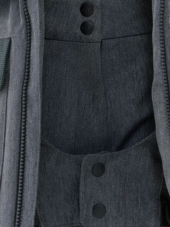 kalnu slēpošanas jaka technical jacket deep black 4f jwaw25ttjau0831 20s 2