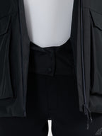 kalnu slēpošanas jaka technical jacket deep black 4f waw25ttjaf0956 20s 10