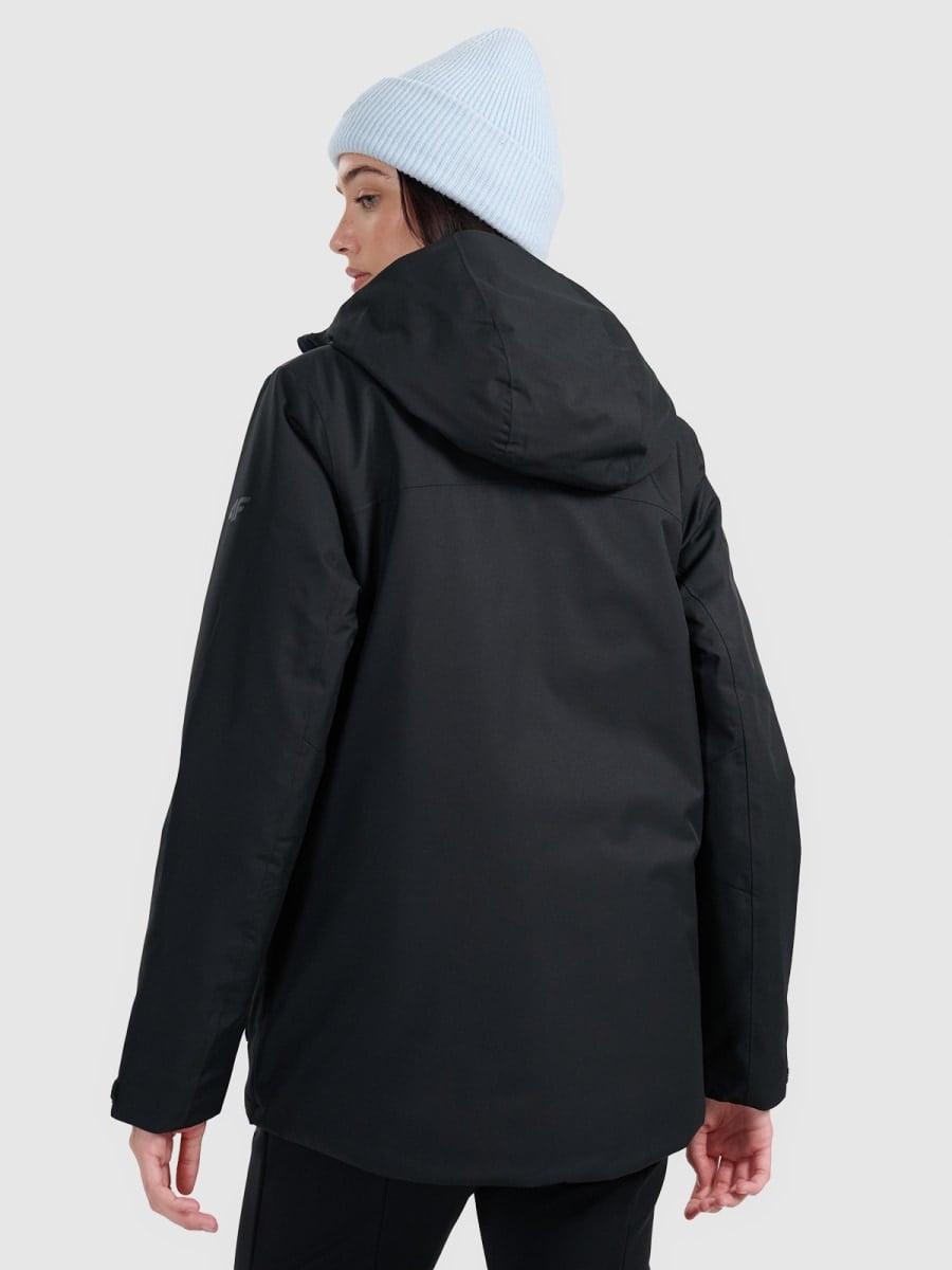 kalnu slēpošanas jaka technical jacket deep black 4f waw25ttjaf0956 20s 12