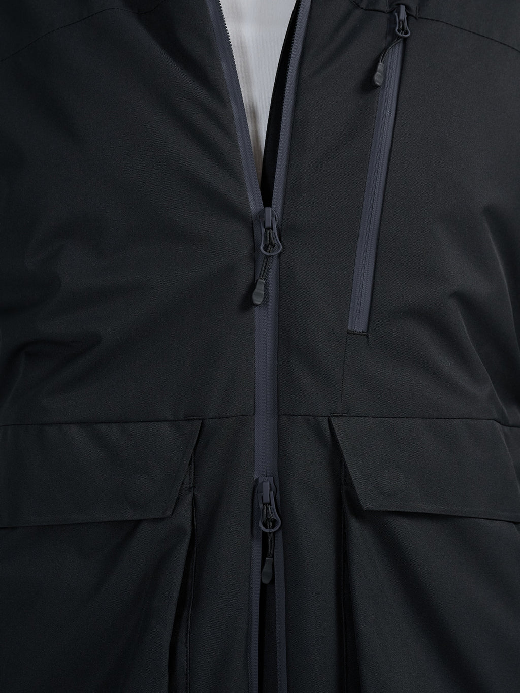 kalnu slēpošanas jaka technical jacket deep black 4f waw25ttjaf0956 20s 3