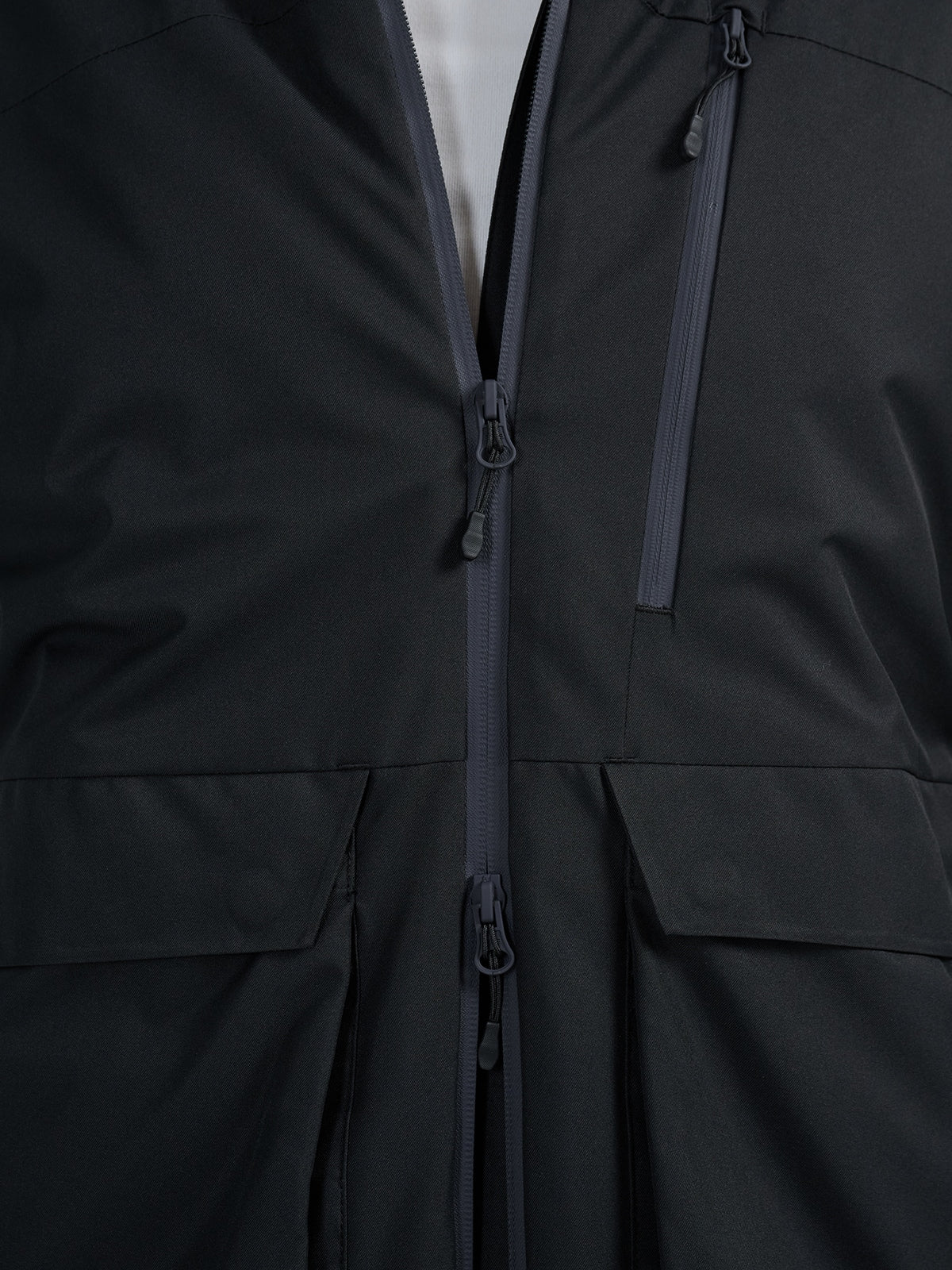 kalnu slēpošanas jaka technical jacket deep black 4f waw25ttjaf0956 20s 3