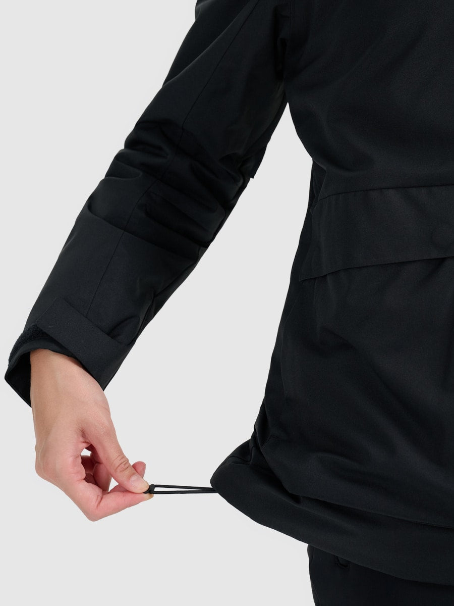 kalnu slēpošanas jaka technical jacket deep black 4f waw25ttjaf0956 20s 7