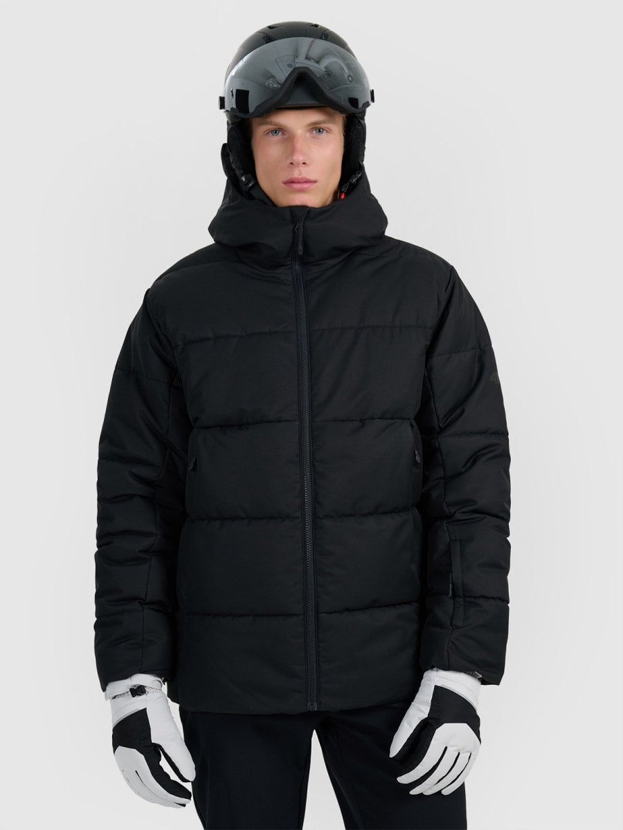 kalnu slēpošanas jaka technical jacket deep black 4f waw25ttjam0788 20s