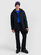 kalnu slēpošanas jaka technical jacket deep black 4f waw25ttjam0793 20s