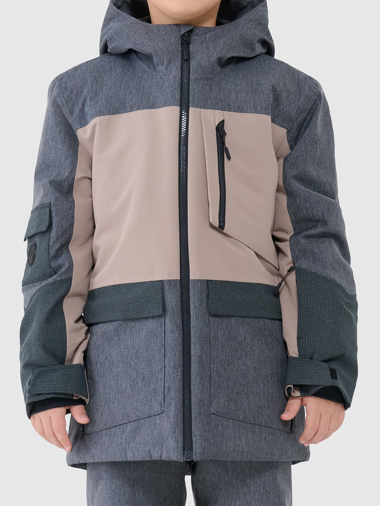kalnu slēpošanas jaka technical jacket light brown 4f jwaw25ttjau0831 82s