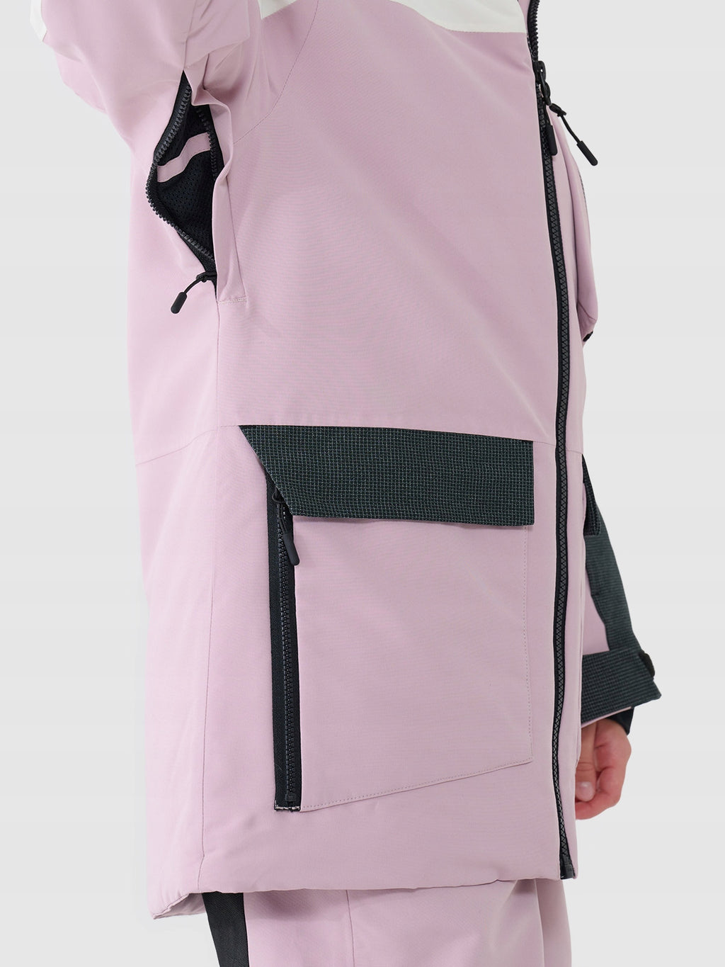 kalnu slēpošanas jaka technical jacket light pink 4f jwaw25ttjau0831 56s 1