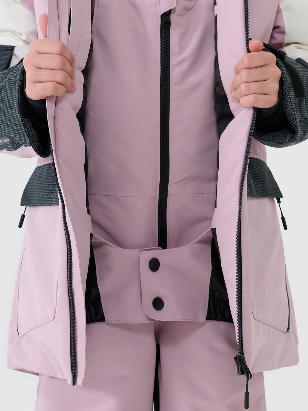 kalnu slēpošanas jaka technical jacket light pink 4f jwaw25ttjau0831 56s 2