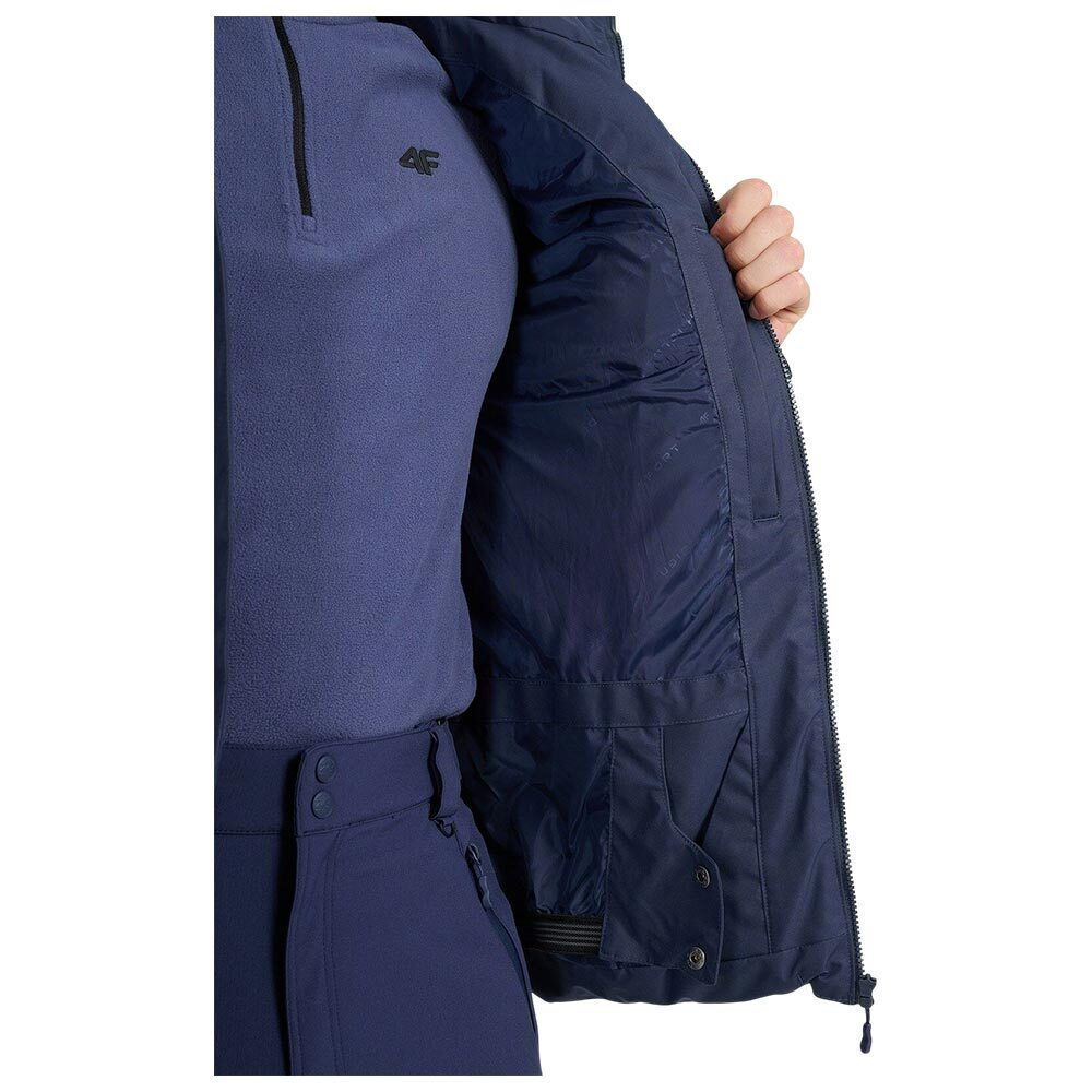 kalnu slēpošanas jaka technical jacket navy 4f waw25ttjam0788 31s 1