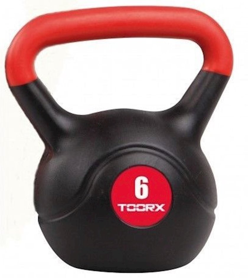 Kettlebell Toorx 6kg Pvc Coated 507gakrp6