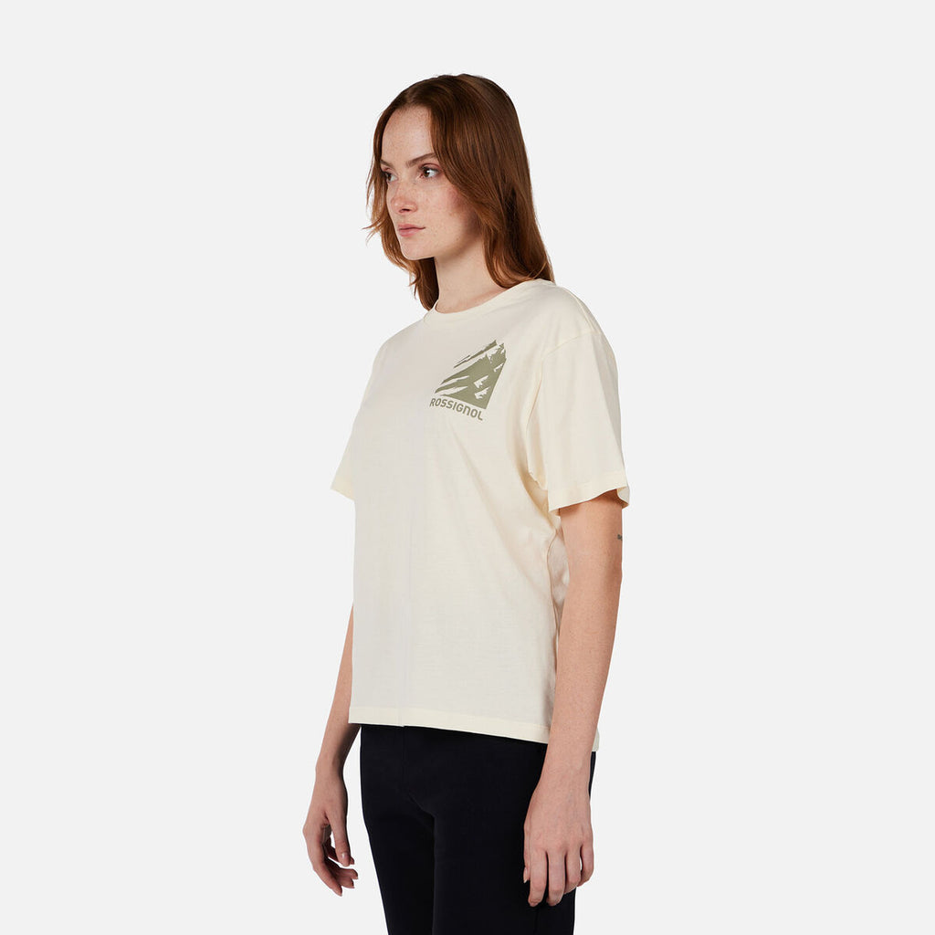 rossignol waterfall w relax tee white