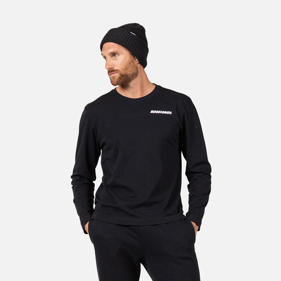 rossignol long sleece tee black