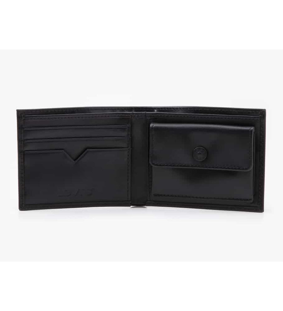 Levi's LEVIS WORDMARK BIFOLD WITH COI, REGULAR BLK