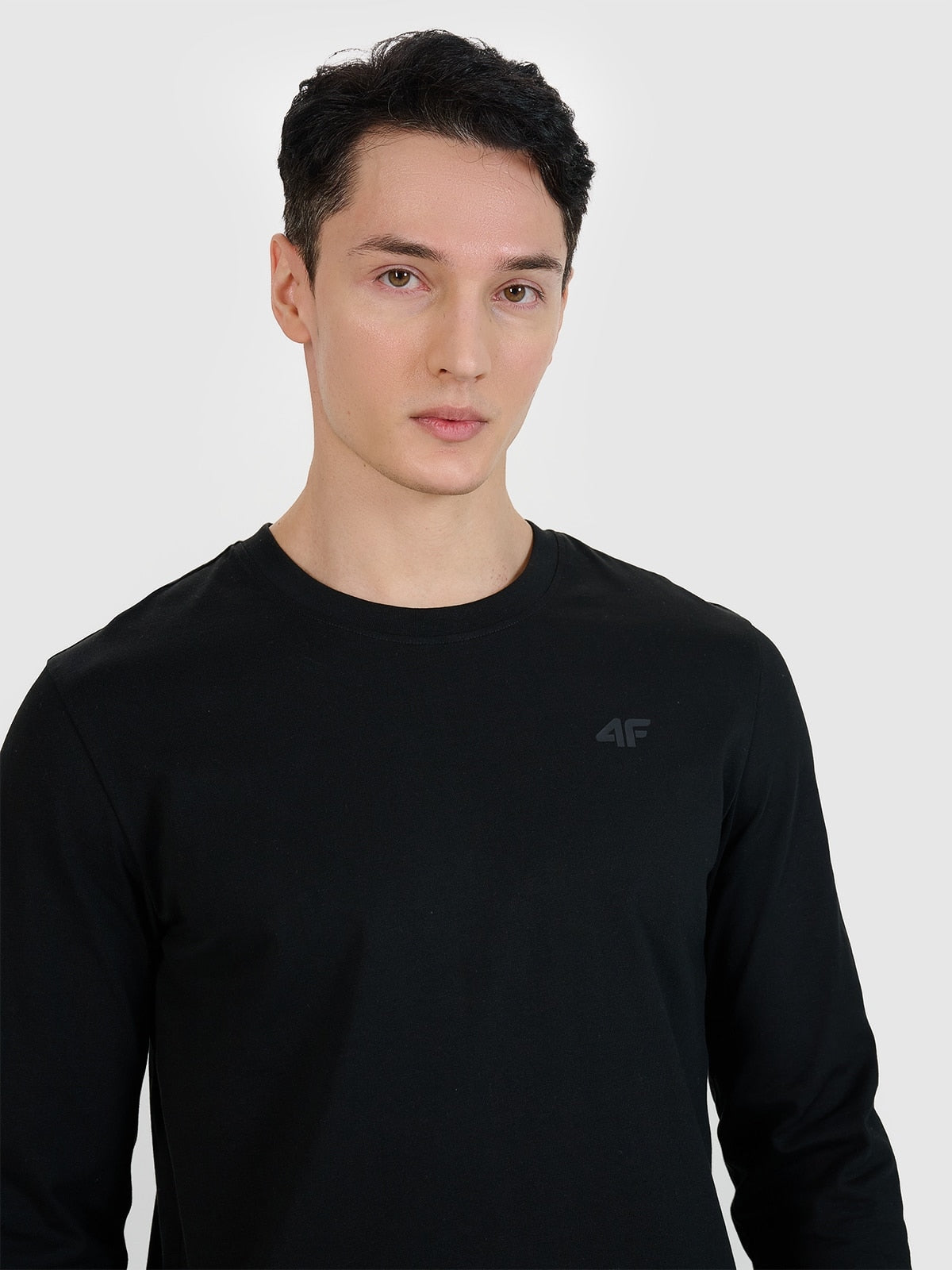4F LONGSLEEVE, DEEP BLACK/432