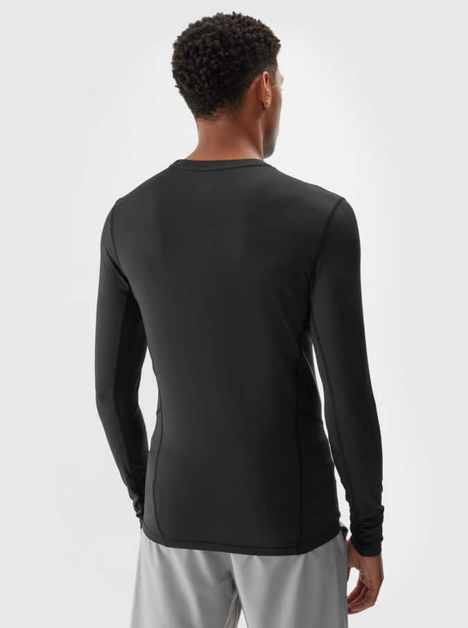 4F LONGSLEEVE FNK, DEEP BLACK