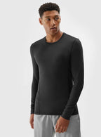 4F LONGSLEEVE FNK, DEEP BLACK