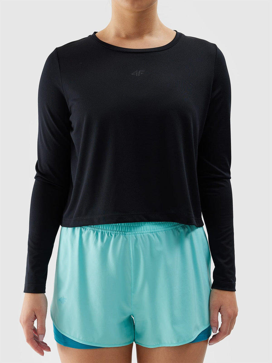 4F LONGSLEEVE FNK, DEEP BLACK