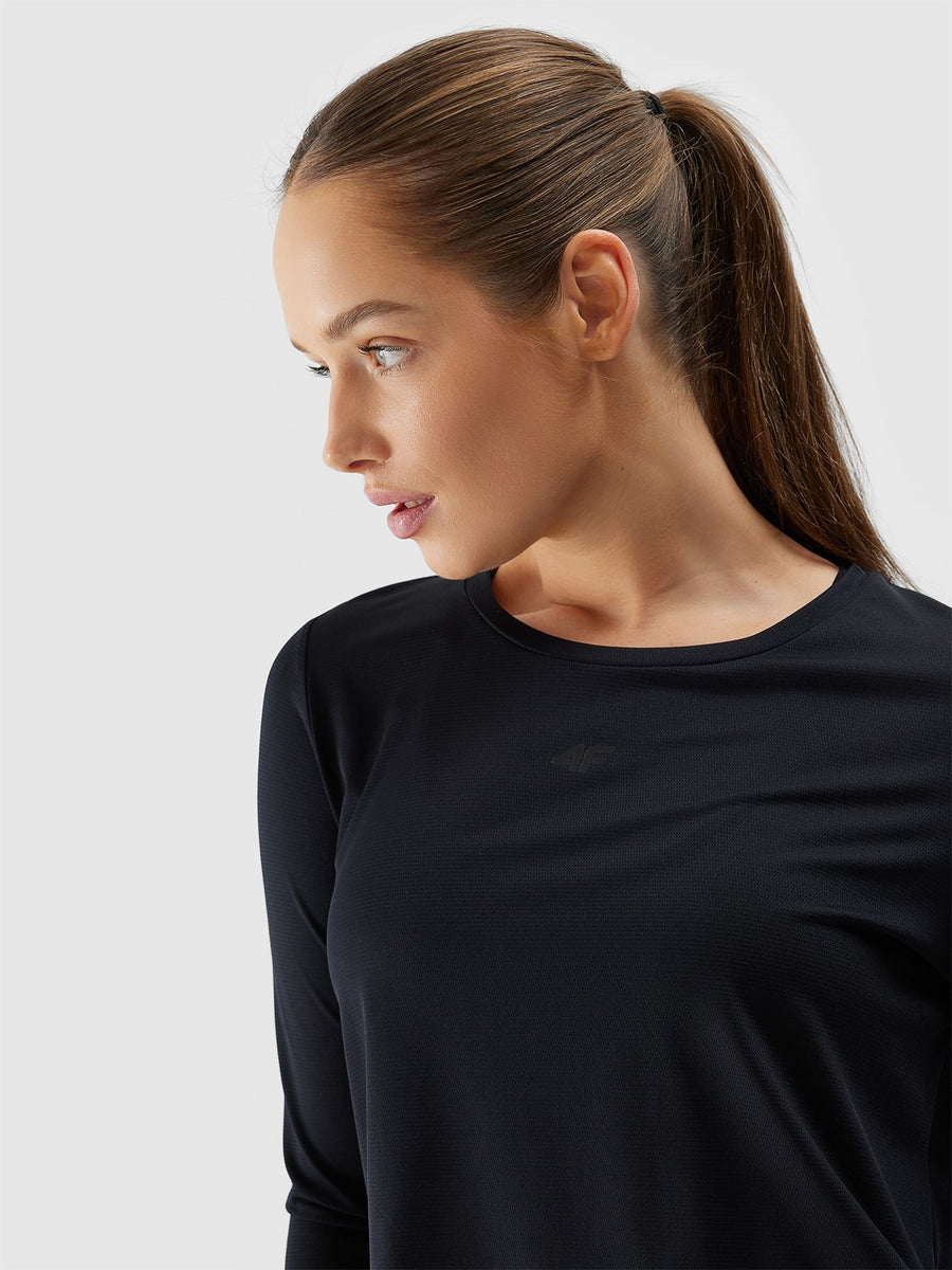 4F LONGSLEEVE FNK, DEEP BLACK