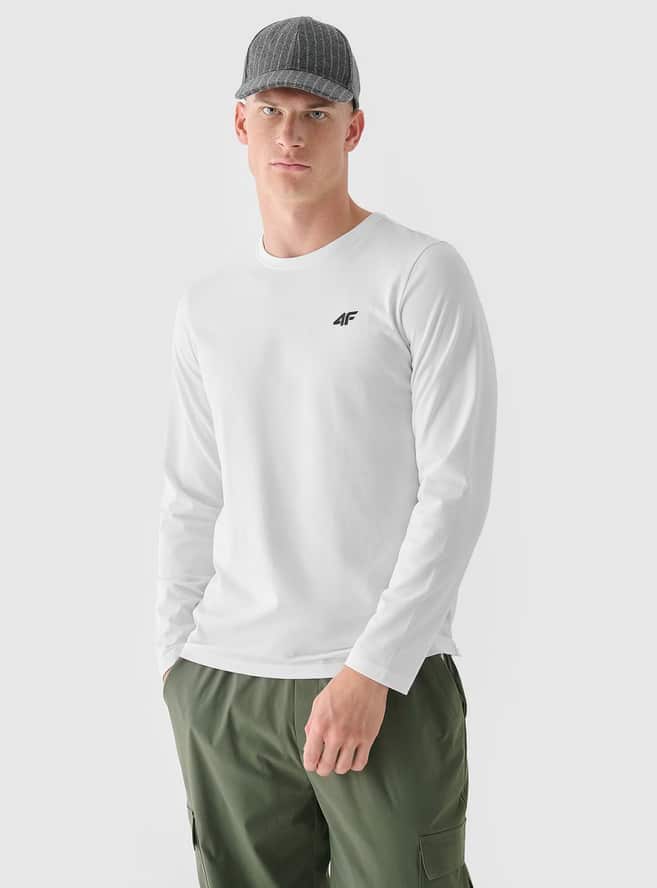 4F LONGSLEEVE, WHITE