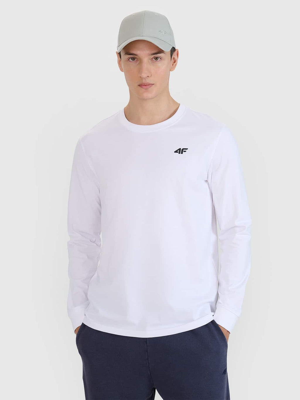 4F LONGSLEEVE, WHITE/432