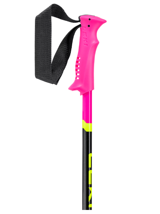 Leki Racing Kids, neonpink-black-neonyellow