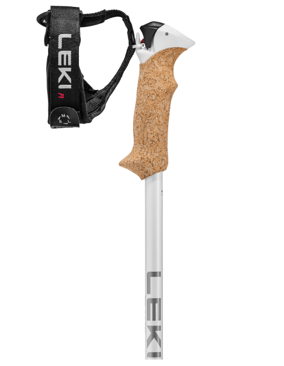 Leki Stella S, white-silver-whitegold
