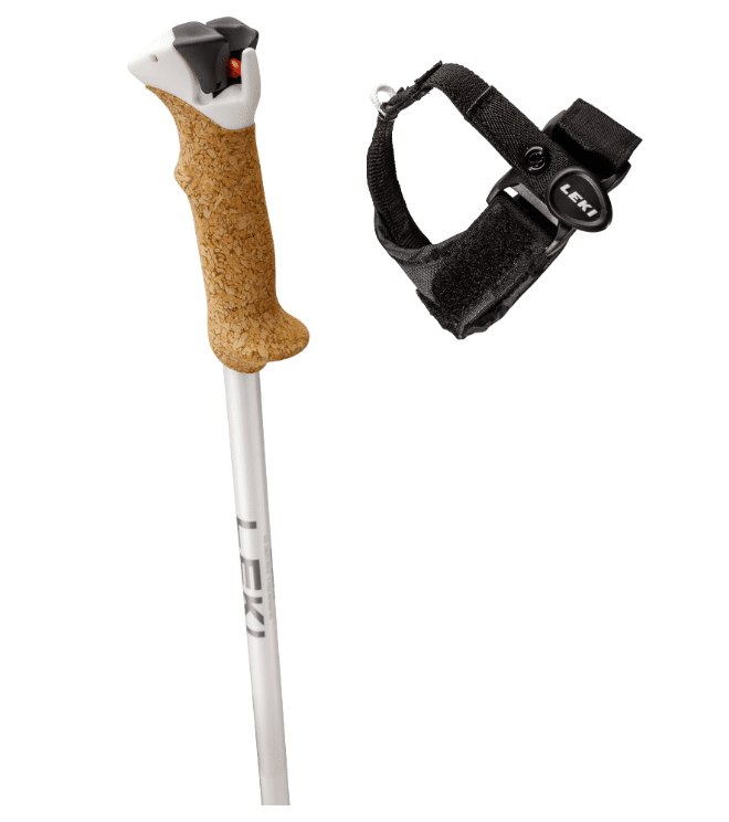 Leki Stella S, white-silver-whitegold