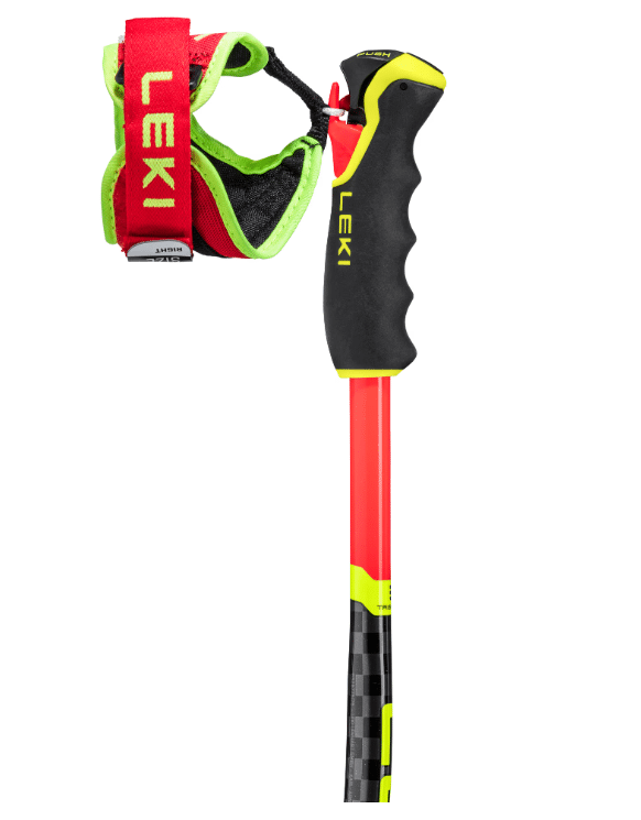 Leki WCR TBS GS 3D, bright red-black-neonyell