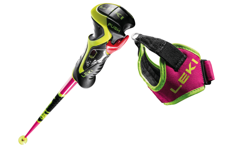 Leki WCR TBS SL 3D, neonpink-black-neonyellow