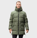 Halti Linjat M puffer parka, Four Leaf Clover Green