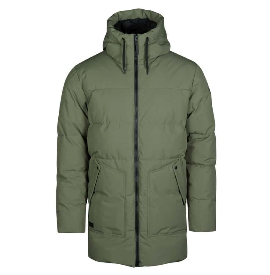 Halti Linjat M puffer parka, Four Leaf Clover Green