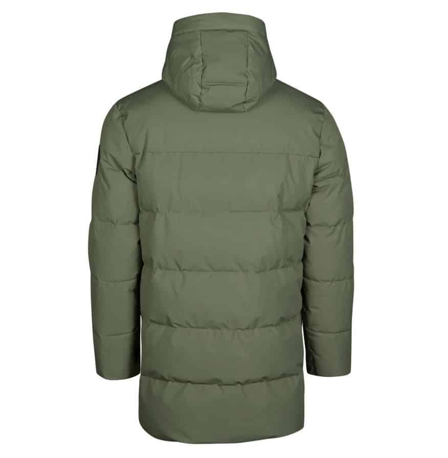 Halti Linjat M puffer parka, Four Leaf Clover Green