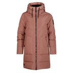 Halti Linjat W puffer parka, Nutmeg Brown