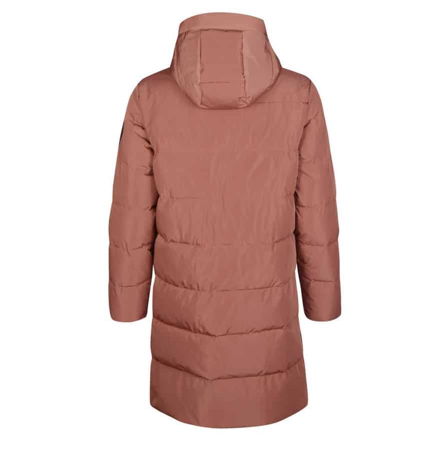 Halti Linjat W puffer parka, Nutmeg Brown