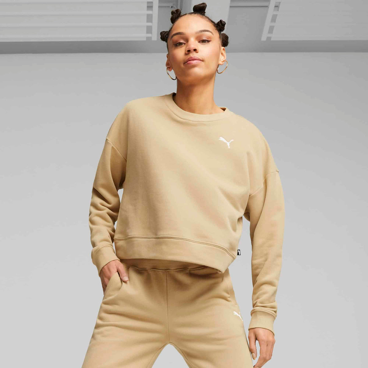 Loungewear Suit Tr Sand Dune Pu 676089 84 2